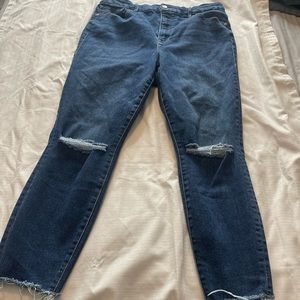 Good american jeans sz 16